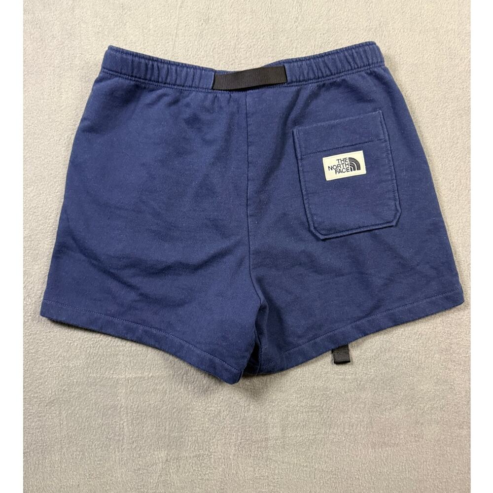 The North‎ Face Shorts Women Blue Athletic Casual Belted Logo Size Small